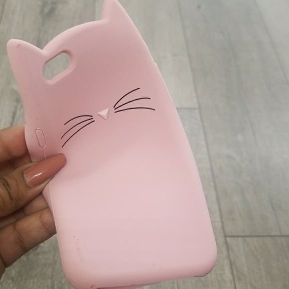 Iphone case silicone cute pink cat - Picture 6 of 6